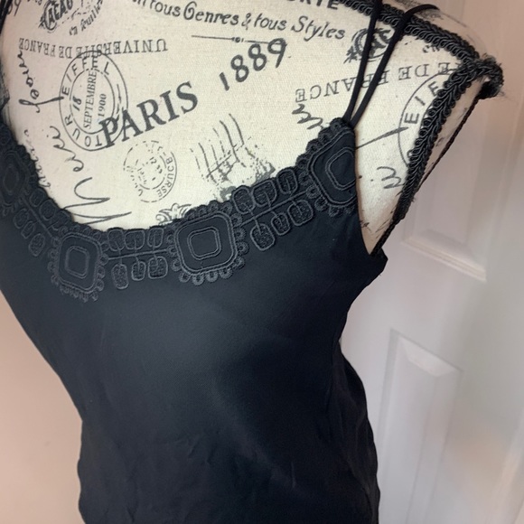 Massimo Dutti Black Tank Top Size 2 - Picture 9 of 9